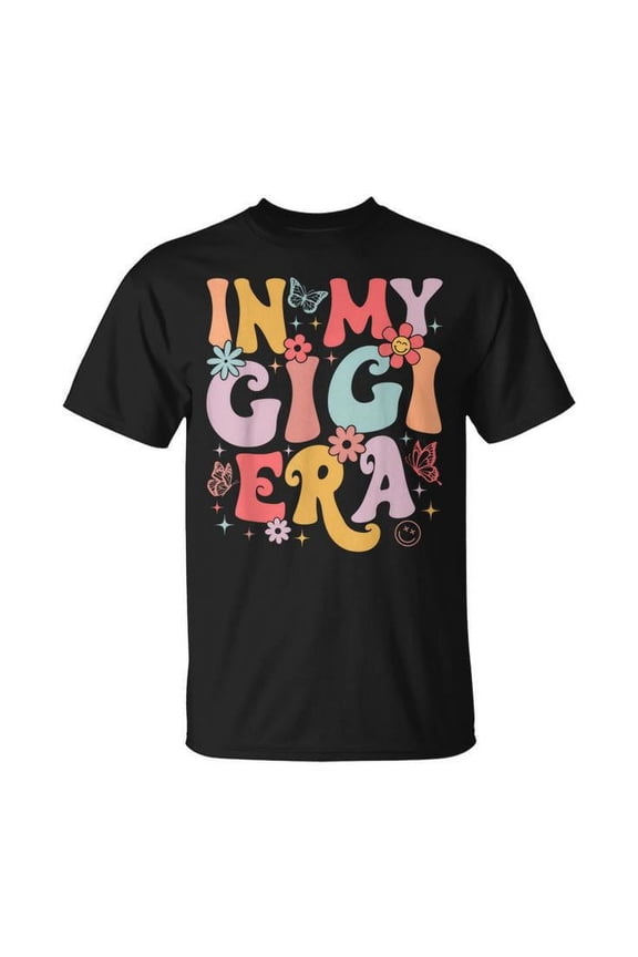 In My Gigi Era Groovy Retro Butterfly Women T-Shirt