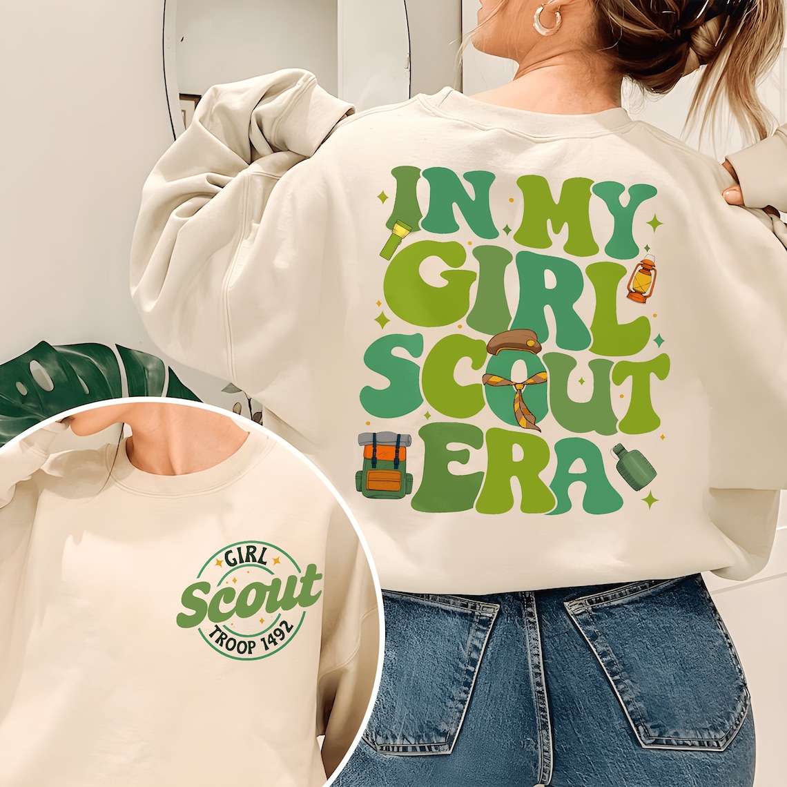 Girl scout hoodie hot sale
