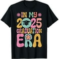 thumbnail image 1 of In My Graduation Era Class Of 2025 School Graduation T-Shirt, 1 of 4