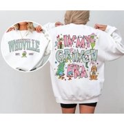 HANDICHI DESIGN In My Grinch Era Christmas T-shirt, Grinch Era two sided Sweatshirt, Retro Christmas Hoodie, Merry Christmas Shirt, Merry Gricmas Sweater