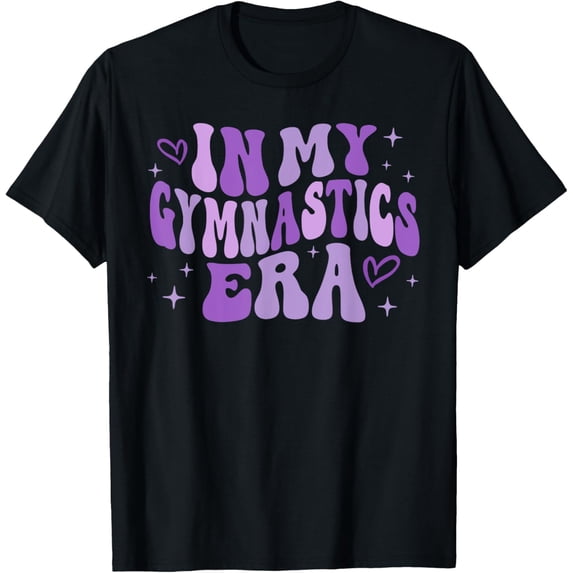 In My Gymnastics Era Retro Gymnast Athlete Women Girls T-Shirt