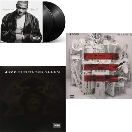In My Lifetime (Ex) & Black Album & Blueprint 3 (Exp) [LP Vinyl Bundle]