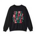 thumbnail image 1 of In My Merry Teacher Era Women's Christmas Sweatshirt, 1 of 4