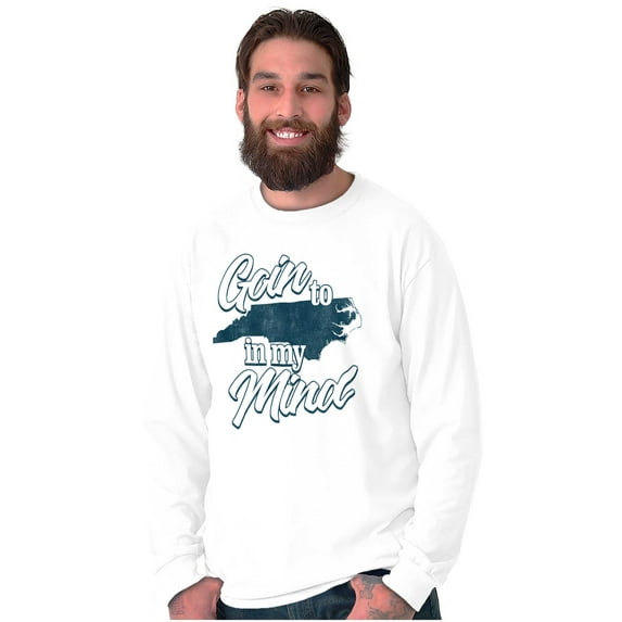 In My Mind Going to North Carolina Long Sleeve TShirt Men Women Brisco Brands X