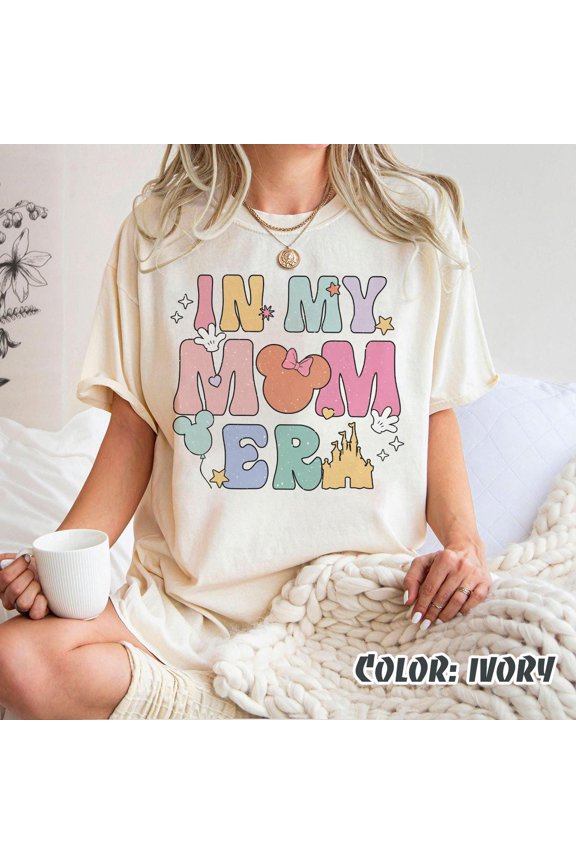 In My Mom Era T-shirt, Disney Mom Shirt, Disney Mothers Day Shirt, Funny Mama Shirt, Disney Women Tee, New Mom Gift, Birthday Gift For Mom