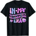 thumbnail image 1 of In My Neurodiversity Celebration Era Autism Awareness Groovy T-Shirt, 1 of 4