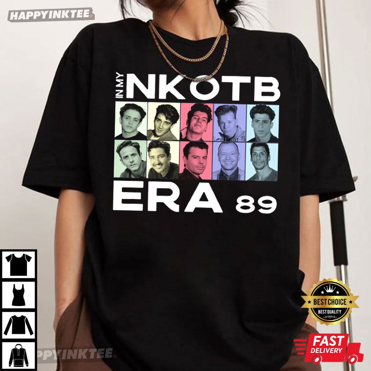 In My New Kids On The Block Era Boys Band TShirt