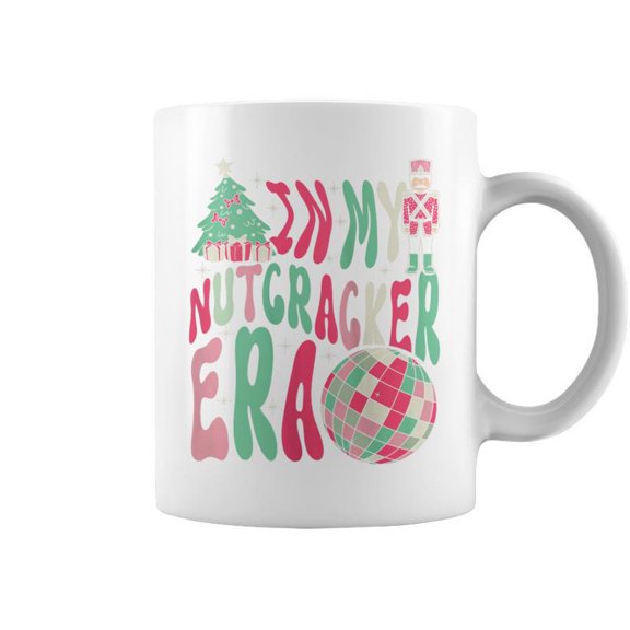 In My Nutcracker Era Cute Groovy Xmas Coffee Mugs