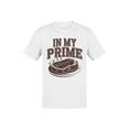thumbnail image 1 of In My Prime Steak Humor Men's T-shirt, 1 of 3