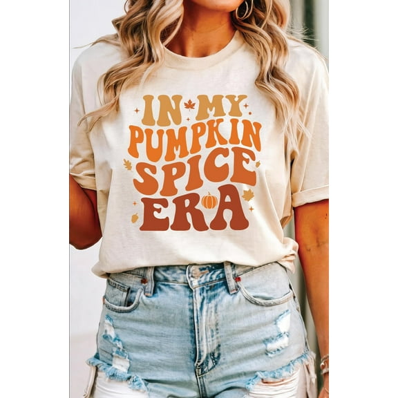 In My Pumpkin Spice Era Shirt, Pumpkin Spice Lover Gishirt