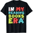 thumbnail image 1 of In My Reading Books Era Teachers Autism Awareness Book Lover T-Shirt, 1 of 4