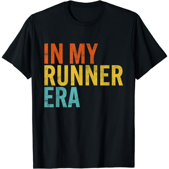 In My Runner Era Funny Running Marathon Fitness Running Dad T-Shirt