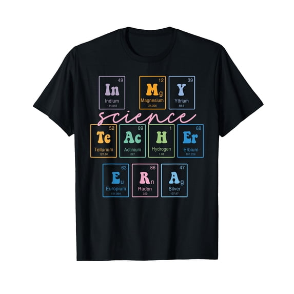 In My Science Teacher Era Funny Science Teacher T-Shirt
