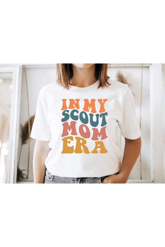 In My Scout Mom Era Shirt, Scout Mom Shirt, Grandmother Tshirt, Scout Leader Shirt, Scout Mom Gift, Scout Squad Shirt