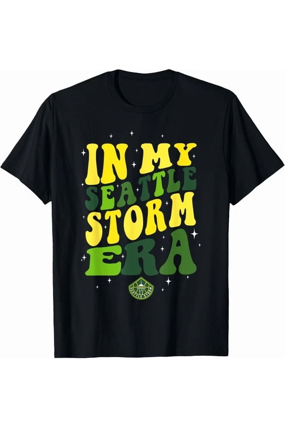 In My Seattle Storm Era Retro Wave Logo T-Shirt