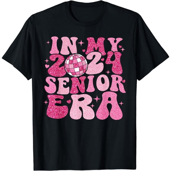 In My Senior Era Class of 2024 Senior 2024 Women Girls T-Shirt