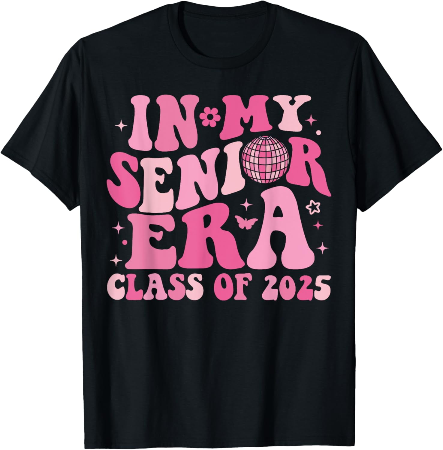 In My Senior Era Class of 2025 Retro Senior 2025 Graduation TShirt