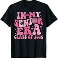In My Senior Era Class of 2025 Retro Senior 2025 Graduation TShirt