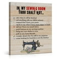 thumbnail image 1 of In My Sewing Room Canvas Wall Art Sewing Room Poster Print Wall Decor for Home, Seamstress Tailor Gifts poster, 1 of 1