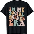thumbnail image 1 of In My Social Worker Era Groovy School Social Worker T-Shirt, 1 of 4