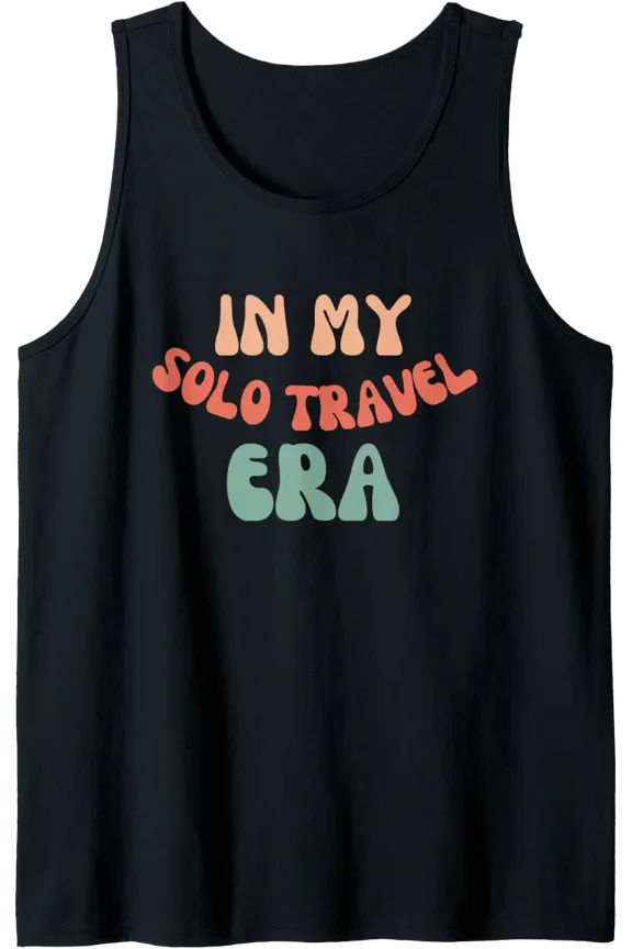 In My Solo Travel Era Solo Travelling Tank Top Size S-3XL