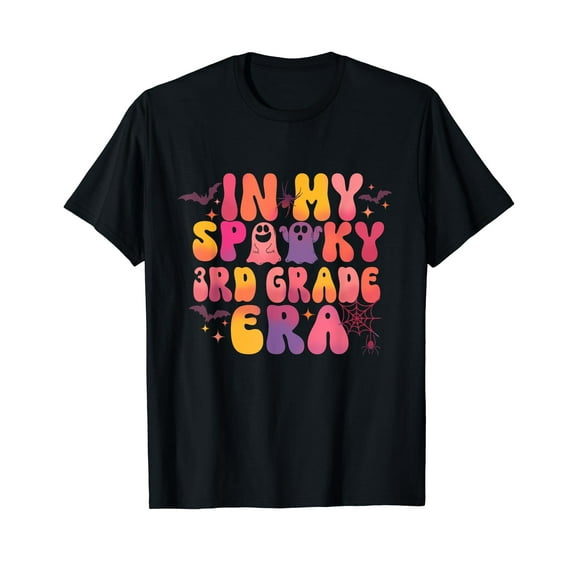 In My Spooky 3rd Grade Era 3rd Grade Boo Crew Halloween T-Shirt