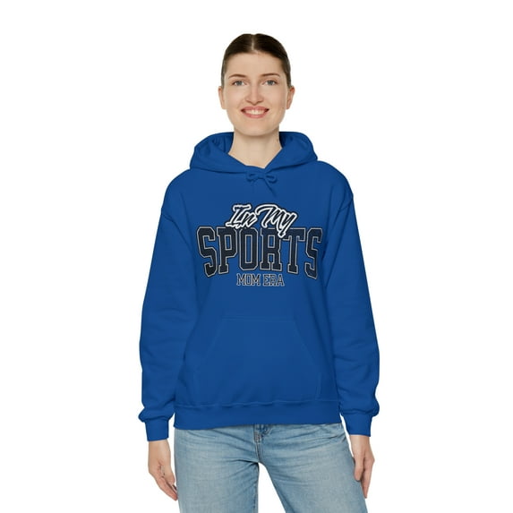 In My Sports Mom Era Hoodie, Gift For Sports Mom