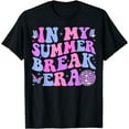 thumbnail image 1 of Groovy Teacher Summer Break Vacation T-Shirt, 1 of 4