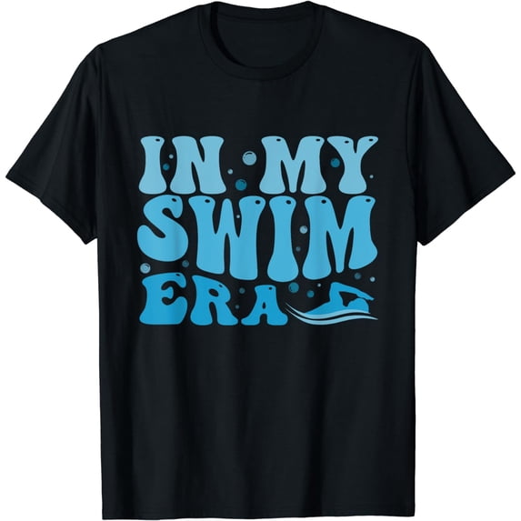 In My Swim Era Retro Swimmers Swimming Coach Swim Mom T-Shirt