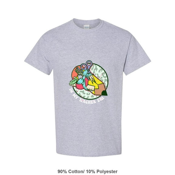 In My Teacher Era A Groovy Back To School Appreciation Present Unisex T-Shirt, up to size 5XL