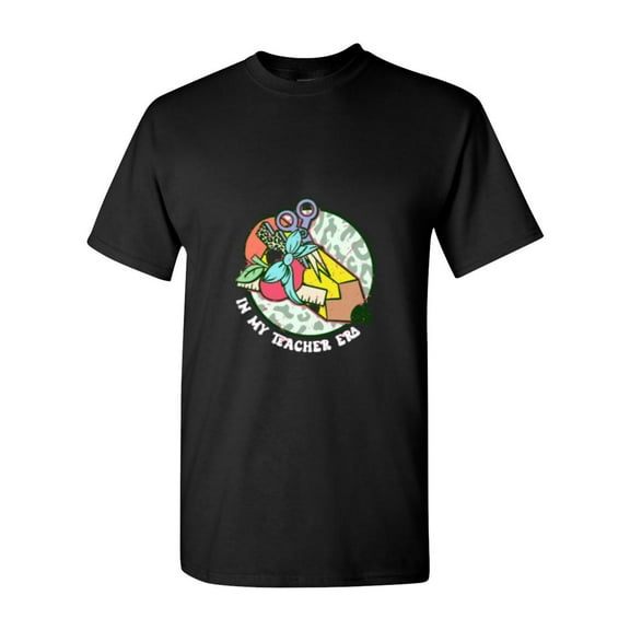 In My Teacher Era A Groovy Back To School Appreciation Present Unisex T-Shirt, up to size 5XL