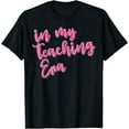 thumbnail image 1 of In My Teaching Era Groovy Teacher Appreciation Preschool T-Shirt, 1 of 4