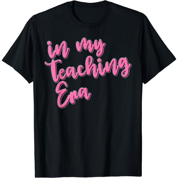 In My Teaching Era Groovy Teacher Appreciation Preschool T-Shirt