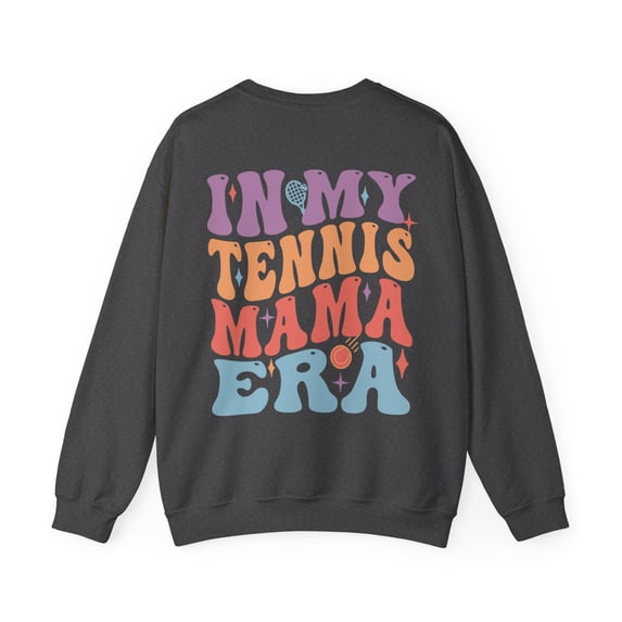 In My Tennis Mama Era Sweatshirt, Tennis Lover Gameday Gift