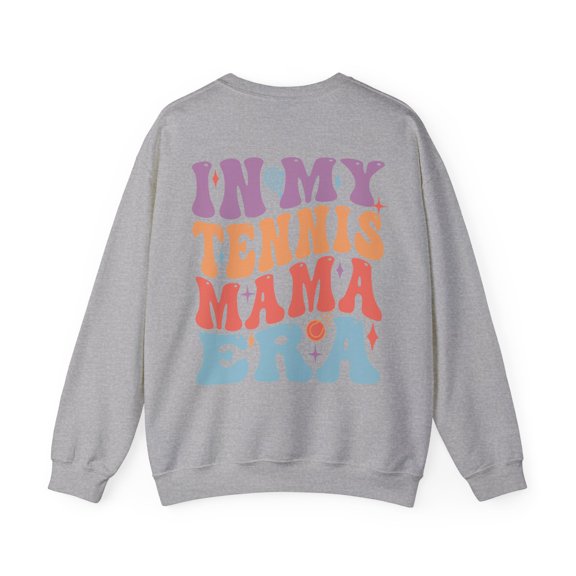 In My Tennis Mama Era Sweatshirt, Tennis Lover Gameday Gift