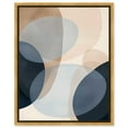 thumbnail image 1 of In My Thoughts Abstract Shapes Wall Art Canvas Wall Art by Art Remedy, Gold Floater Frame, 25.5" x 31.5", 1 of 7