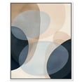 thumbnail image 1 of In My Thoughts Abstract Shapes Wall Art Canvas Wall Art by Art Remedy, White Floater Frame, 17" x 21", 1 of 7