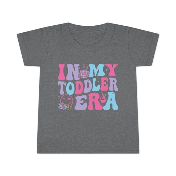 In My Toddler Era" Heavy Cotton Toddler T-Shirt (Size 2T-6T)