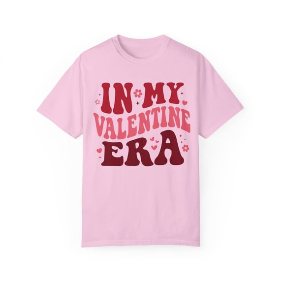 In My Valentine Era Comfort Colors Shirt, Retro Valentines Gift