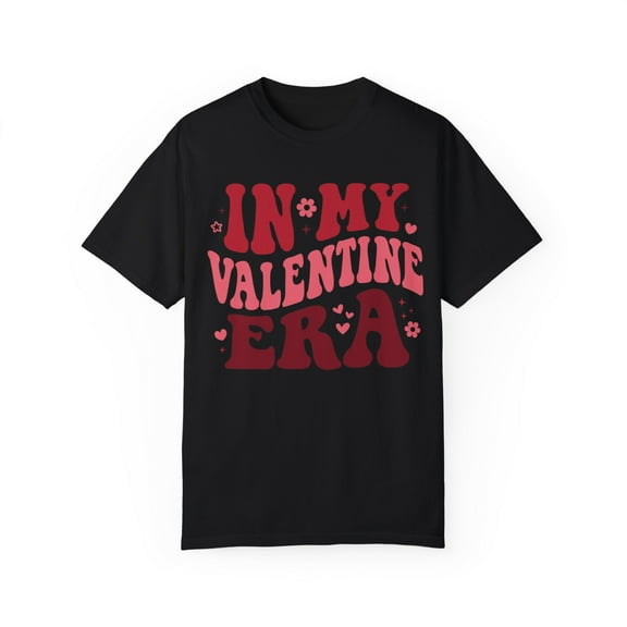 In My Valentine Era Comfort Colors Shirt, Retro Valentines Gift