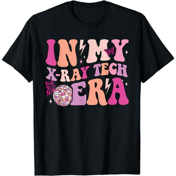 In My X-Ray Tech Era Radiologic Technologist Butterfly T-Shirt