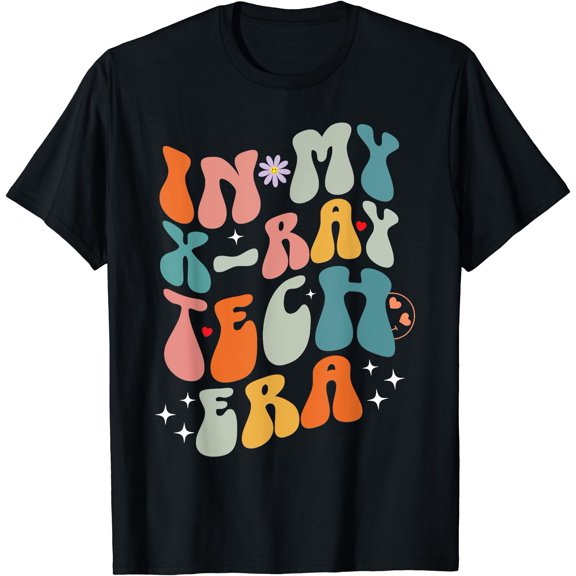 In My Xray Tech Era Radiologic Technologist Radiology X-Ray T-Shirt