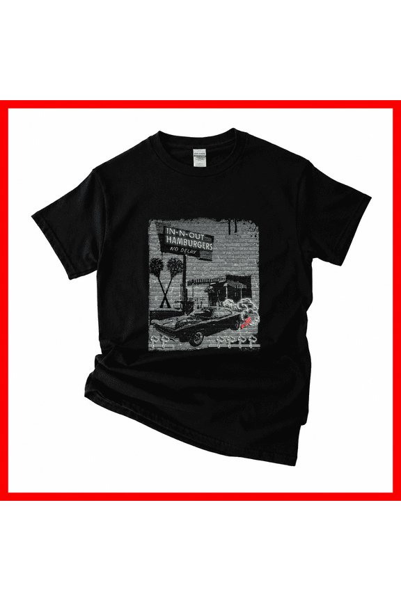 In-N-Out Burger Texas Dodge Charger Unisex T-Shirt, S-5XL