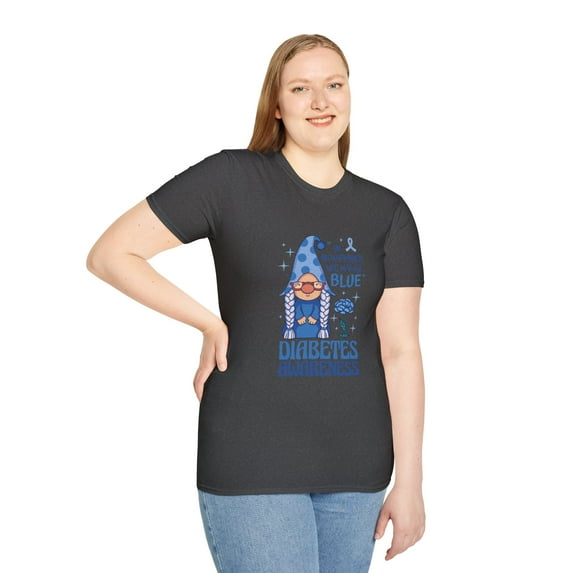 In November We Wear Blue Gnome Graphic Novelty T-Shirt