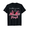 thumbnail image 1 of In October We Wear Pink Bowling Breast Cancer Awareness T-Shirt, 1 of 5