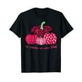 thumbnail image 1 of In October We Wear Pink Ribbon Pumpkin Breast Cancer Support T-Shirt, 1 of 5