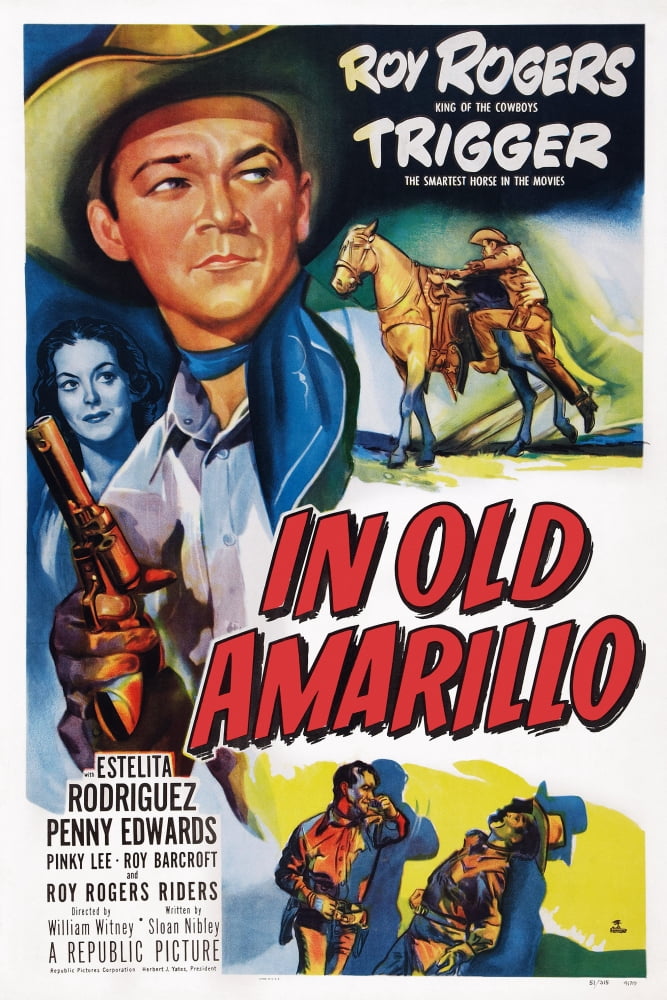In Old Amarillo U Canvas Art - (11 x 17)
