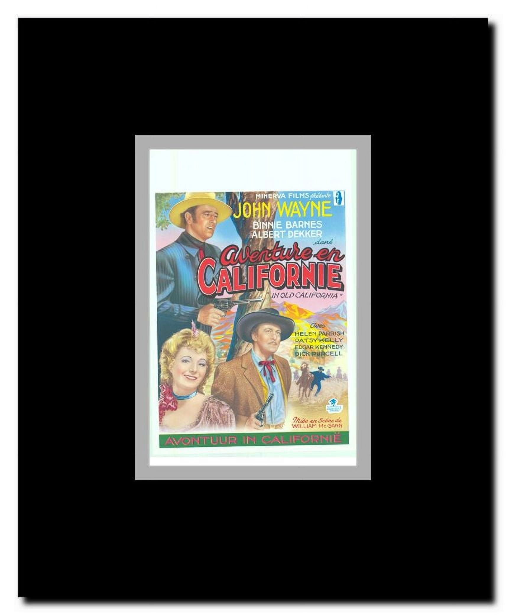 In Old California Framed Movie Poster