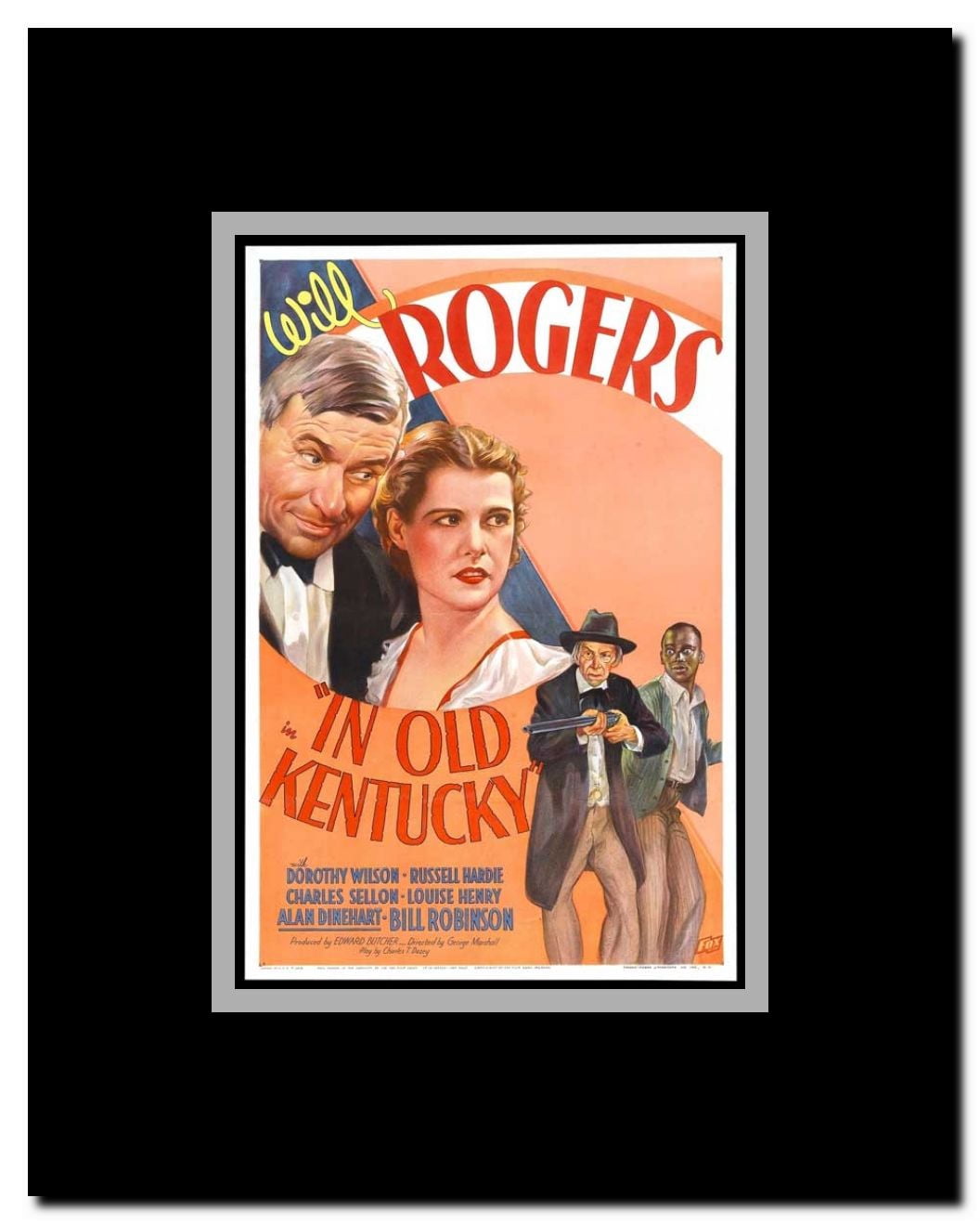 In Old Kentucky Framed Movie Poster