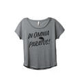 thumbnail image 1 of In Omnia Paratus Women's Fashion Slouchy Dolman T-Shirt Tee Heather Grey 2X-Large, 1 of 4
